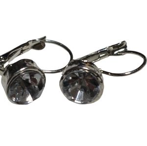 Crystal Like Hook Earrings